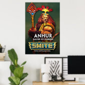 Poster SMITE : Anhur, Couche d'ennemis (Bureau à domicile)