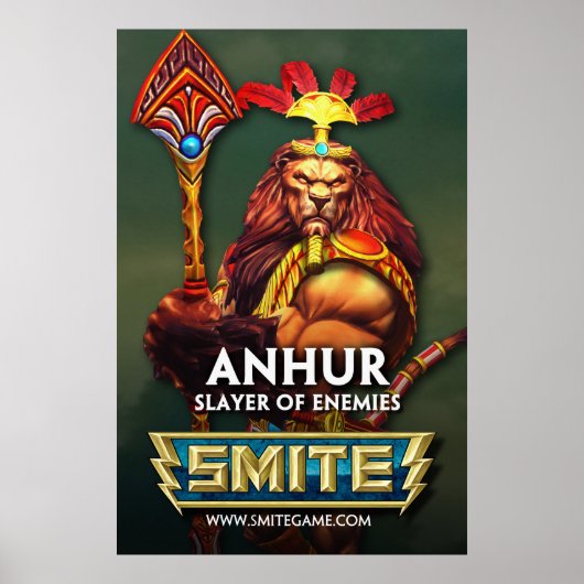Poster SMITE : Anhur, Couche d'ennemis (Devant)