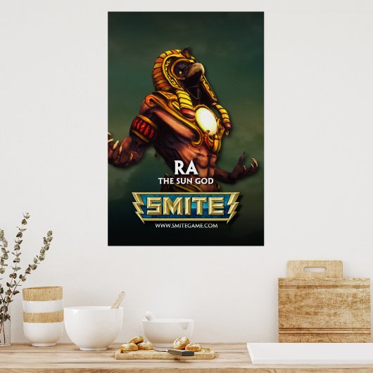 Poster SMITE : Ra, Le Dieu Soleil (Cuisine)