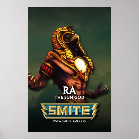 Poster SMITE : Ra, Le Dieu Soleil (Devant)