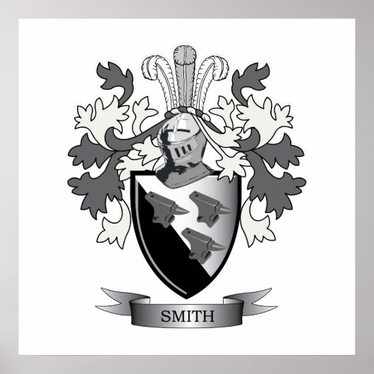 Poster Smith Family Crest (Devant)