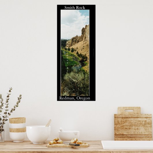 Poster Smith Rock (Cuisine)