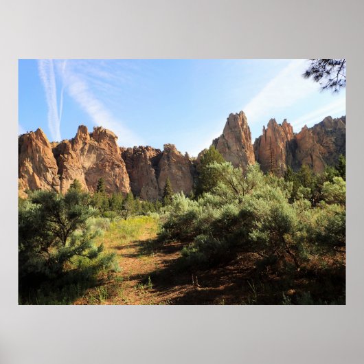 Poster Smith Rock State Park, Oregon (Devant)