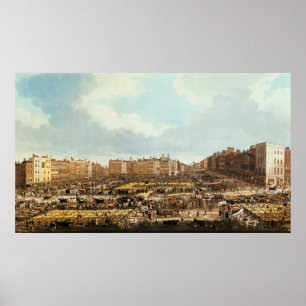 Poster Smithfield Market, gravée par R.G. Reeve