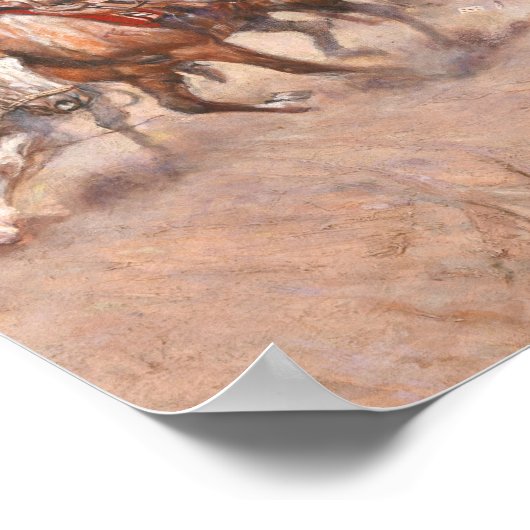 Poster Smoke 45, 1908 Charles Marion Russell (Coin)