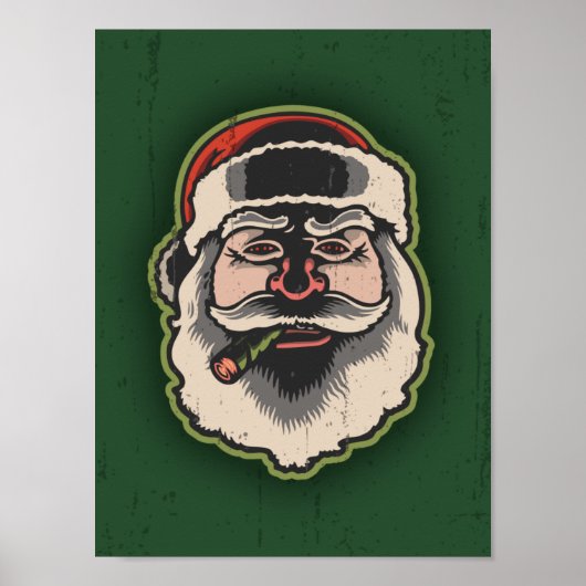 Poster Smokin' Père Noël III (Devant)