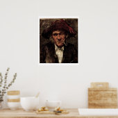 Poster Smoking a pipe, c.1859 (Cuisine)