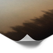 Poster Smoky Mountain Sunset from the Blue Ridge Parkway (Coin)