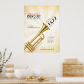 Poster Smooth Jazz/Music Event (Cuisine)