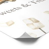 Poster S'more fun Baby shower sucreries et friandises (Coin)
