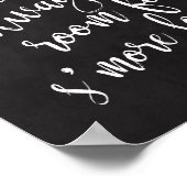 Poster S'more love favorise chalkoard 8x10 signe mariage (Coin)