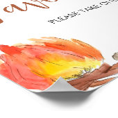 Poster S'mores Baby shower de camping Faveurs (Coin)