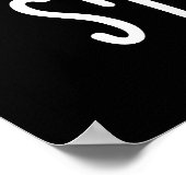 Poster Smoring Funny Smore Puns Fond sombre (Coin)