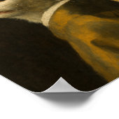 Poster Smudge Cat, Pearl Earring (Coin)