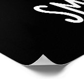 Poster Smug Phone Funky Cellphone Pun Dark BG (Coin)