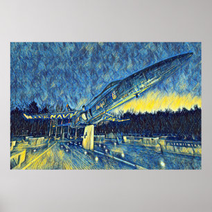 Poster Smyrna, TN U.S. Navy Blue Angels Memorial Peinture