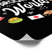 Poster Snacking Autour Du Monde Vacances Snacking Showca (Coin)