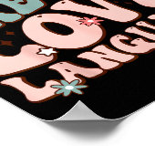 Poster Snacks Are My Love Language Valentine Day Kids Boy (Coin)