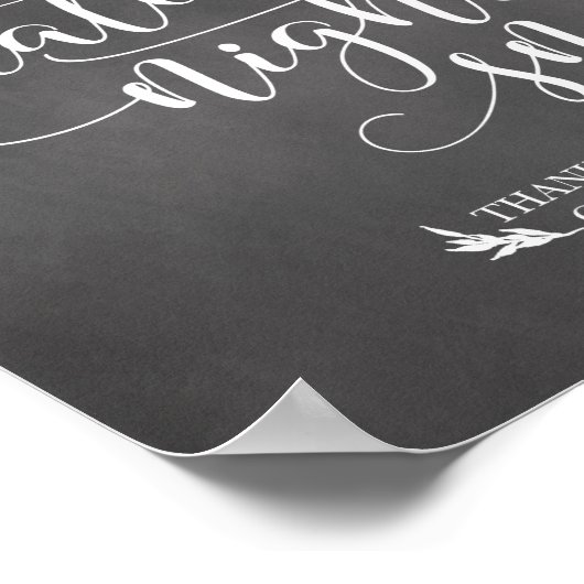 Poster Snacks de fin de nuit Symbole préféré (Coin)