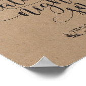 Poster Snacks de fin de nuit Symbole préféré (Coin)