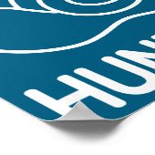 Poster Snail Hunter, Funny, Jokes, Sarcastic  (Coin)