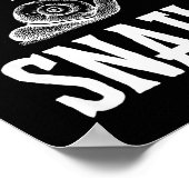 Poster Snail Lover Easily Distracted By Snails, Funny Sna (Coin)