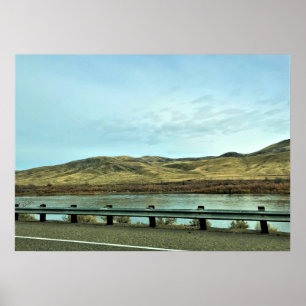 Poster Snake River, comté de Baker, Oregon