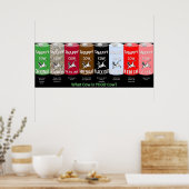 Poster Snappy Koe (Keuken)