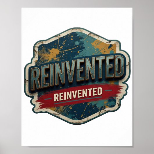 Poster Snappy Silver RÉINVENTER (Devant)