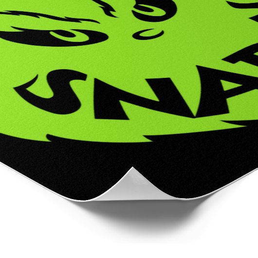 Poster Snarky Face  (Coin)