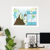 Poster Snazzy Ski Lodge (Bureau à domicile)