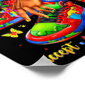 Poster Sneaker Autism Accept Love Understand Autism Aware (Coin)