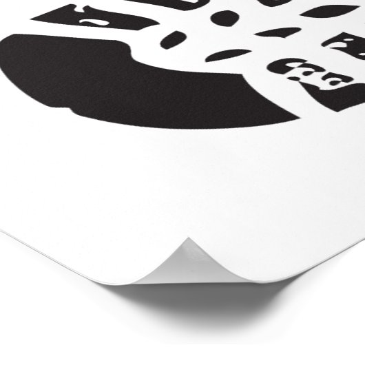 Poster Sneakers Black and White Imprint (Coin)