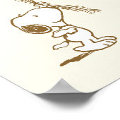Poster Snoopy et Ballons Anniversaire (Coin)