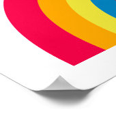 Poster Snoopy | Rêver en couleur arc-en-ciel (Coin)