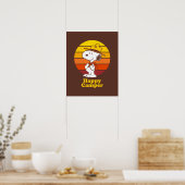Poster Snoopy | Scout Beagle - Happy Camper (Cuisine)