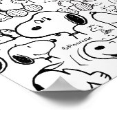 Poster Snoopy Smile Giggle Laugh Pattern (Coin)