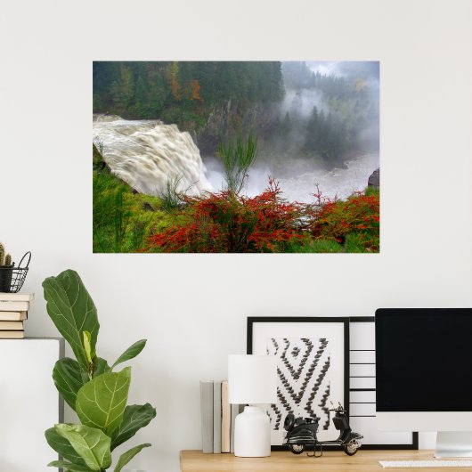 Poster Snoqualmie (Bureau à domicile)