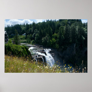 Poster Snoqualmie Falls Imprimer