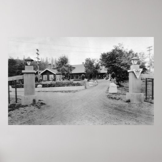 Poster Snoqualmie - Snoqualmie Falls Lodge (Devant)