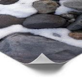 Poster Snow and Rocks (Coin)