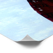 Poster Snow Angels hiver fée Art Imprimer (Coin)