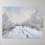 Poster Snow at Argenteuil par Claude Monet<br><div class="desc">Oscar-Claude Monet (UK: /ˈmneɒ/, US: /ʊˈneɪ, madeˈ-/, French: [dmning]; 18 novembre 1840 - 5 december 1926) ce qui a French painter and founder impressiof painist ting who is as key precursor to modernism, especially in his attempts to paint nature as he perceived it.[1] During his long career, ce que la...</div>