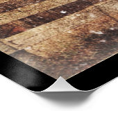 Poster Snow Country rural Old Barn (Coin)