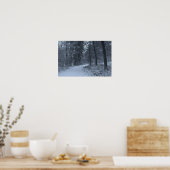 Poster Snow Covered Hiking Trail 1 (Cuisine)