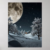 POSTER SNOW MOON (Devant)