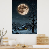 POSTER SNOW MOON (Cuisine)