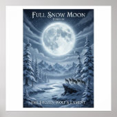 POSTER SNOW MOON (Devant)