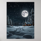 POSTER SNOW MOON (Devant)