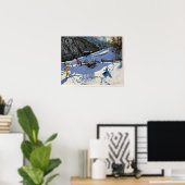 Poster Snowballers Zermatt (Bureau à domicile)